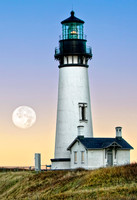 "Morning Moon" (Vertical)